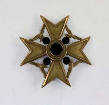 Spanienkreuz in Bronze, Hst. L/12 - Militaria-Berlin