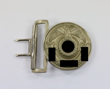 SS Führer Schloss, Hst. RZM 24 Nickelsilber (!) - Militaria-Berlin