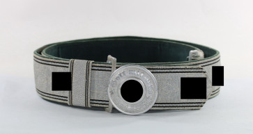 SS / Polizei, Feldbinde für Führer, Hst. RZM 257/40 SS - Militaria-Berlin