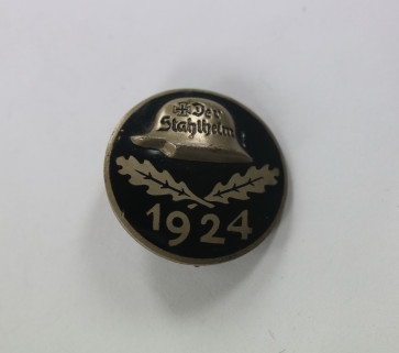 Stahlhelmbund - Eintrittsabzeichen 1924, Hst. STH (Stahlhof Magdeburg) - Militaria-Berlin