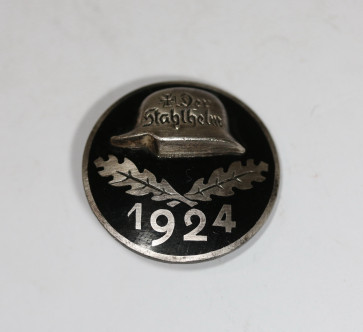 Stahlhelmbund - Eintrittsabzeichen 1924, Silber 935 - Militaria-Berlin