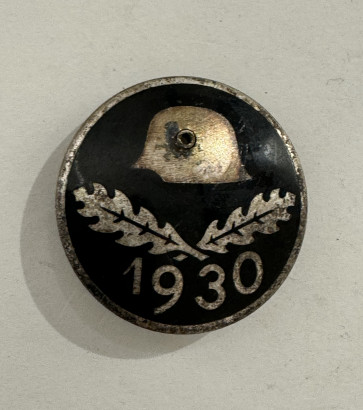 Stahlhelmbund, Eintrittsabzeichen 1930, Hst. STH A (Alpaka) - Militaria-Berlin