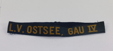 Stahlhelmbund, Ärmelband L.V. Ostseee, Gau IV - Militaria-Berlin