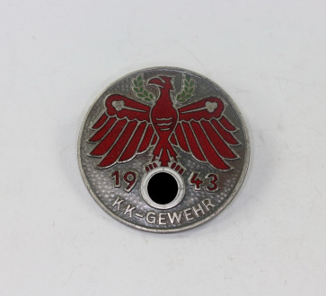 Standschützen Abzeichen, KK-Gewehr 1943 in Silber - Militaria-Berlin