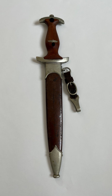 Sturmabteilung (SA), Dienstdolch M 33, Hst. Waffenhammer Deggendorf, Gaumarke (BO) Bayrische Ostmark - Militaria-Berlin