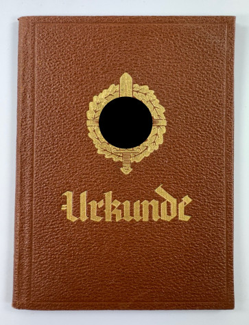 Sturmabteilung (SA), Urkunden Buch Wehrsportabzeichen - Militaria-Berlin