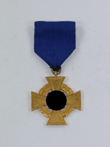 Treudienstehrenzeichen in Gold (40 Jahre), Für Treue Dienste - Militaria-Berlin