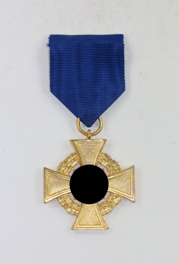 Treudienstehrenzeichen in Gold (40 Jahre), Für Treue Dienste - Militaria-Berlin