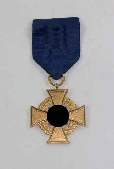 Treudienstehrenzeichen in Gold (40 Jahre), Für Treue Dienste - Militaria-Berlin