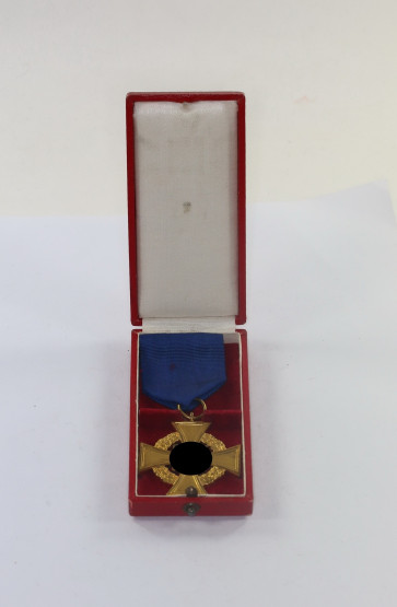  Treudienstehrenzeichen in Gold (40 Jahre), im Etui - Militaria-Berlin