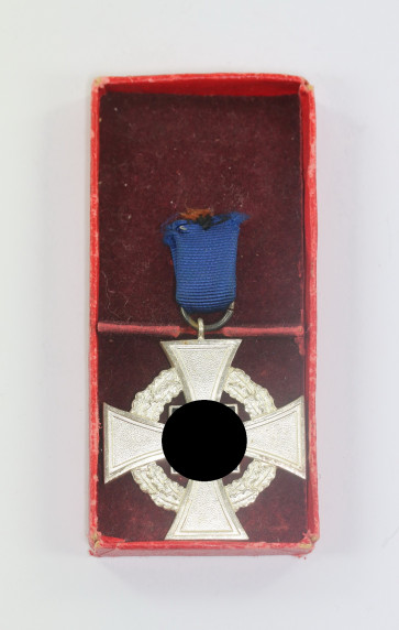 Treudienstehrenzeichen in Silber (25 Jahre), Für treue Dienste - Militaria-Berlin