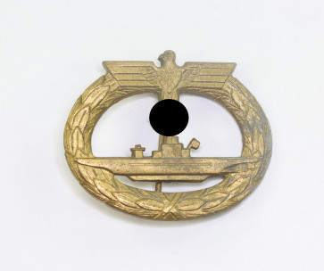 U-Bootskriegsabzeichen 1939, Hst. ÜÜ (E.F. Wiedmann, Frankfurt a. M.) - Militaria-Berlin