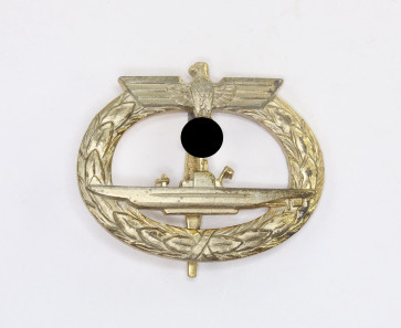 U-Bootskriegsabzeichen 1939, Wilhelm Deumer, Lüdenscheid (Zink) - Militaria-Berlin