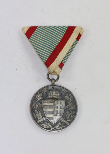 Ungarn, Weltkriegsmedaille Pro Deo et Patria 1914-1918 - Militaria-Berlin