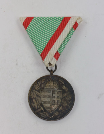 Ungarn, Weltkriegsmedaille Pro Deo et Patria 1914-1918 - Militaria-Berlin