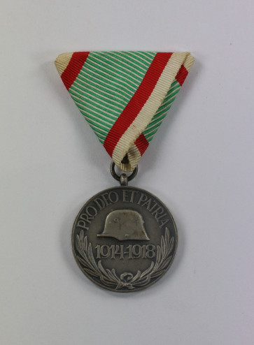  Ungarn, Weltkriegsmedaille Pro Deo et Patria 1914-1918 - Militaria-Berlin