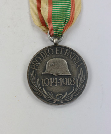  Ungarn, Weltkriegsmedaille Pro Deo et Patria 1914-1918 - Militaria-Berlin