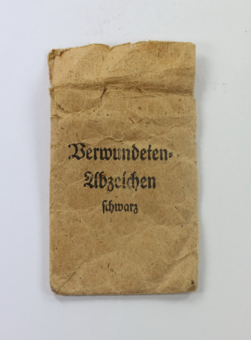 Verleihugstüte Verwundeten Abzeichen schwarz, Karl Hensler Pforzheim - Militaria-Berlin