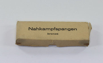  Verleihungsschachtel - Nahkampfspangen bronze - Militaria-Berlin