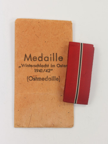 Verleihungstüte Ostmedaille, B.H. Mayer Pforzheim - Militaria-Berlin