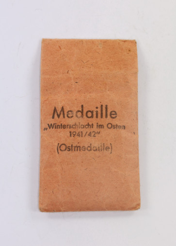 Verleihungstüte Ostmedaille, Deschler & Sohn München 9 - Militaria-Berlin