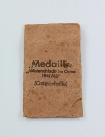 Verleihungstüte Ostmedaille, Hauptmünzamt Wien - Militaria-Berlin