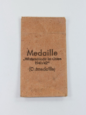 Verleihungstüte Ostmedaille, E. Fred. Wiedmann - Militaria-Berlin