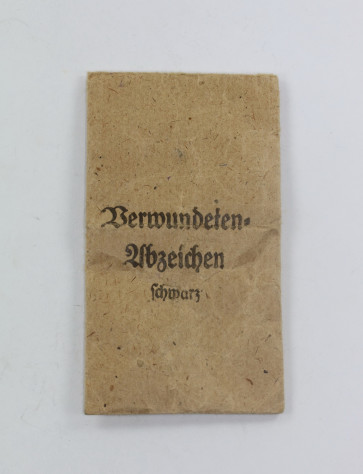 Verleihungstüte Verwundetenabzeichen Schwarz, Klein & Qunzer A.G. Oberstein - Militaria-Berlin