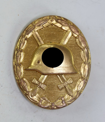 Verwundetenabzeichen in Gold 1939, Hst. 30 (Hauptmünzamt Wien),  - Militaria-Berlin