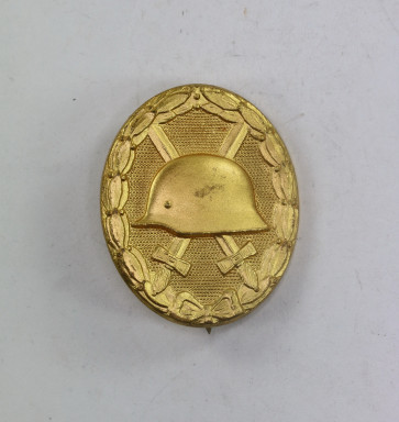 Verwundetenabzeichen in Gold 1957, Steinhauer & Lück, Lüdenscheid (früh) - Militaria-Berlin