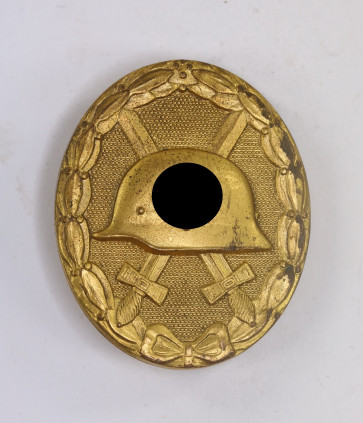 Verwundetenabzeichen in Gold, Hauptmünzamt Wien, Buntmetall - Militaria-Berlin