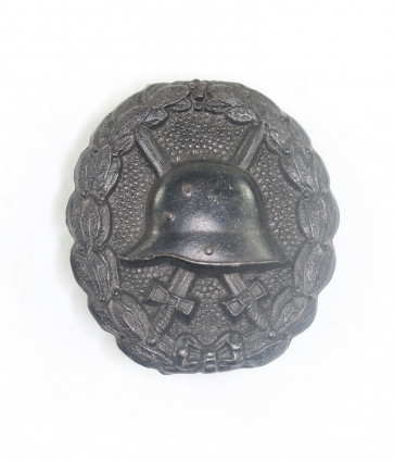 Verwundetenabzeichen in Schwarz 1918, DRGM (Eisen) - Militaria-Berlin