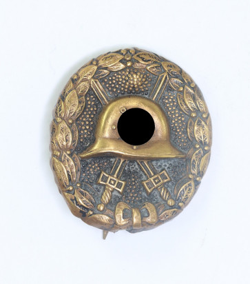 Verwundetenabzeichen in Schwarz 1939, 1. Form - Militaria-Berlin