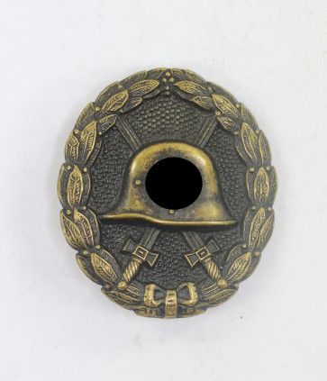 Verwundetenabzeichen in Schwarz 1939, 1. Form (Buntmetall) - Militaria-Berlin