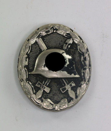 Verwundetenabzeichen in Schwarz 1939, Aluminium (!) - Militaria-Berlin