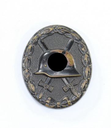 Verwundetenabzeichen in Schwarz, Buntmetall - Militaria-Berlin