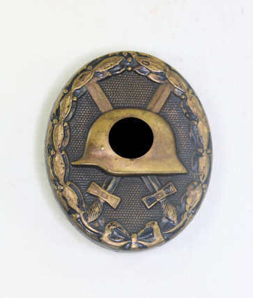Verwundetenabzeichen in Schwarz 1939, Buntmetall - Militaria-Berlin