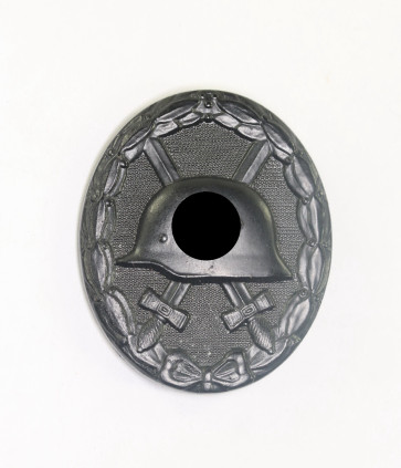 Verwundetenabzeichen in Schwarz 1939, Buntmetall, ohne Hersteller - Militaria-Berlin
