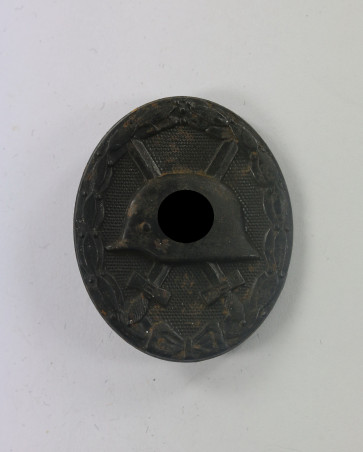  Verwundetenabzeichen in Schwarz 1939, Eisen, ohne Hersteller - Militaria-Berlin
