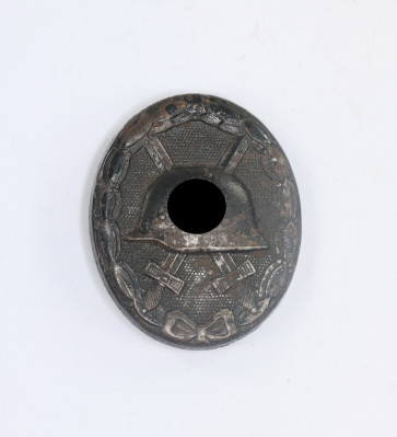 Verwundetenabzeichen in Schwarz 1939, Eisen, ohne Hersteller - Militaria-Berlin