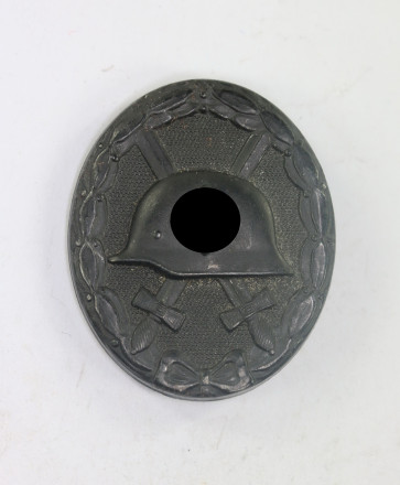 Verwundetenabzeichen in Schwarz 1939, Hst. 100 (Wächtler & Lange, Mittweida) - Militaria-Berlin