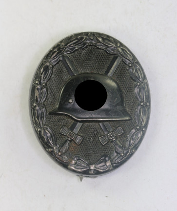 Verwundetenabzeichen in Schwarz 1939, Hst. 65 (Klein & Quenzer A.G., Oberstein) - Militaria-Berlin