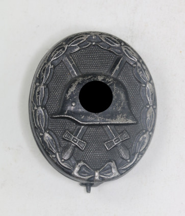 Verwundetenabzeichen in Schwarz 1939, ohne Hersteller (Eisen) - Militaria-Berlin