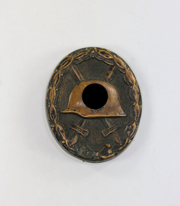 Verwundetenabzeichen in Schwarz, Buntmetall - Militaria-Berlin