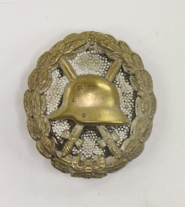 Verwundetenabzeichen in Silber 1918 (Buntmetall) - Militaria-Berlin