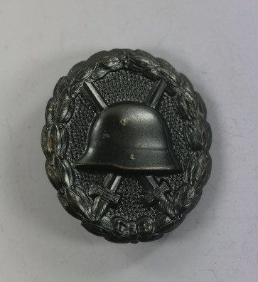 Verwundetenabzeichen in Silber 1918, Buntmetall - Militaria-Berlin