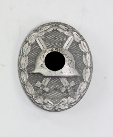 Verwundetenabzeichen in Silber 1939, Buntmetall - Militaria-Berlin