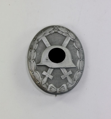  Verwundetenabzeichen in Silber 1939, Hst. 127 (Moritz Hausch AG, Pforzheim) - Militaria-Berlin