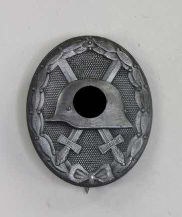 Verwundetenabzeichen in Silber 1939, Hst. 127 (Moritz Hausch AG, Pforzheim) - Militaria-Berlin