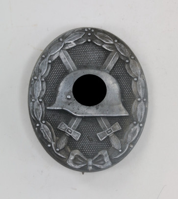 Verwundetenabzeichen in Silber 1939, Hst. 127 (Moritz Hausch AG, Pforzheim) - Militaria-Berlin